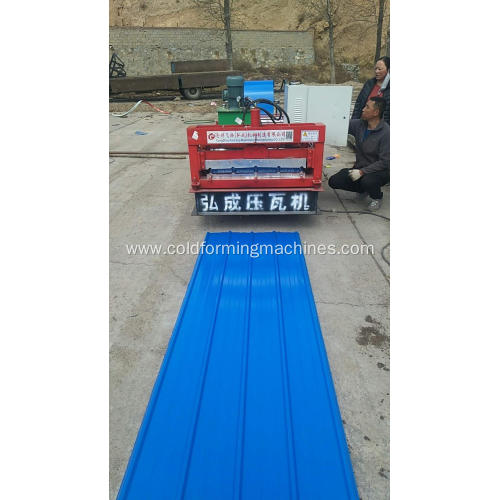 Metal Roofing IBR Roof Panel Sheet Forming Machine